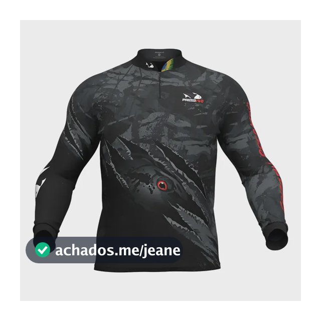 Camisa Pesca Presa Viva Dry Flex Poliéster Uv30+ Açu 08