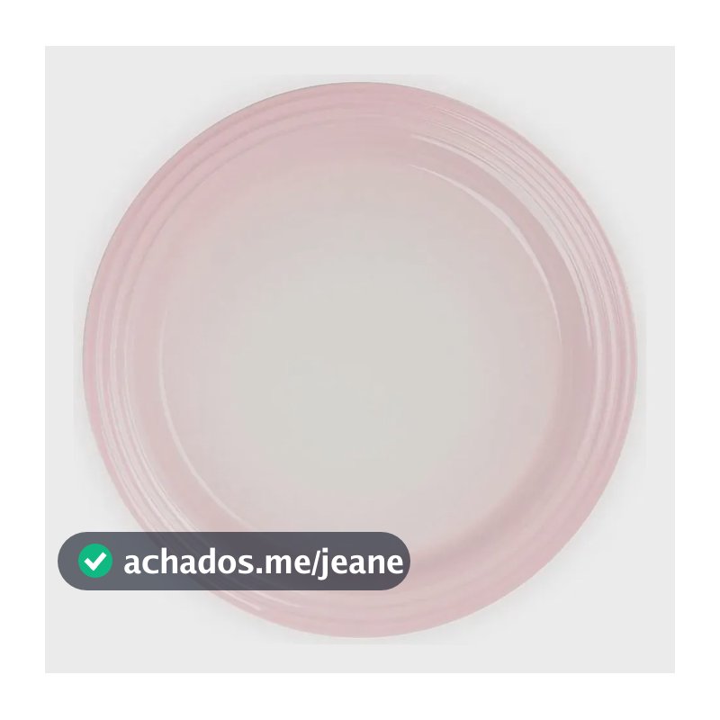 Prato Raso Vancouver Le Creuset Shell Pink 22 Cm Rosa