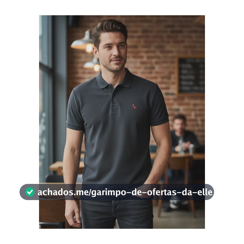 Camisa Polo Reserva Pica Pau Vermelho Preto N/a P Liso