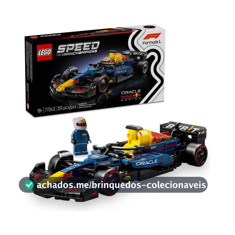 LEGO Speed - Oracle Red Bull Racing RB20 F1 - 251 Peças - 77243