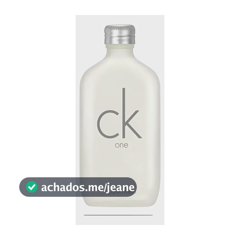 Perfume Calvin Klein Ck One 200ml Original Com Nota Fiscal