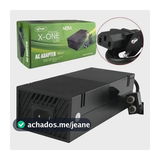 Fonte De Alimentação Para Xbox One Bivolt - Imediato Voltagem De Entrada 110v/220v (bivolt)