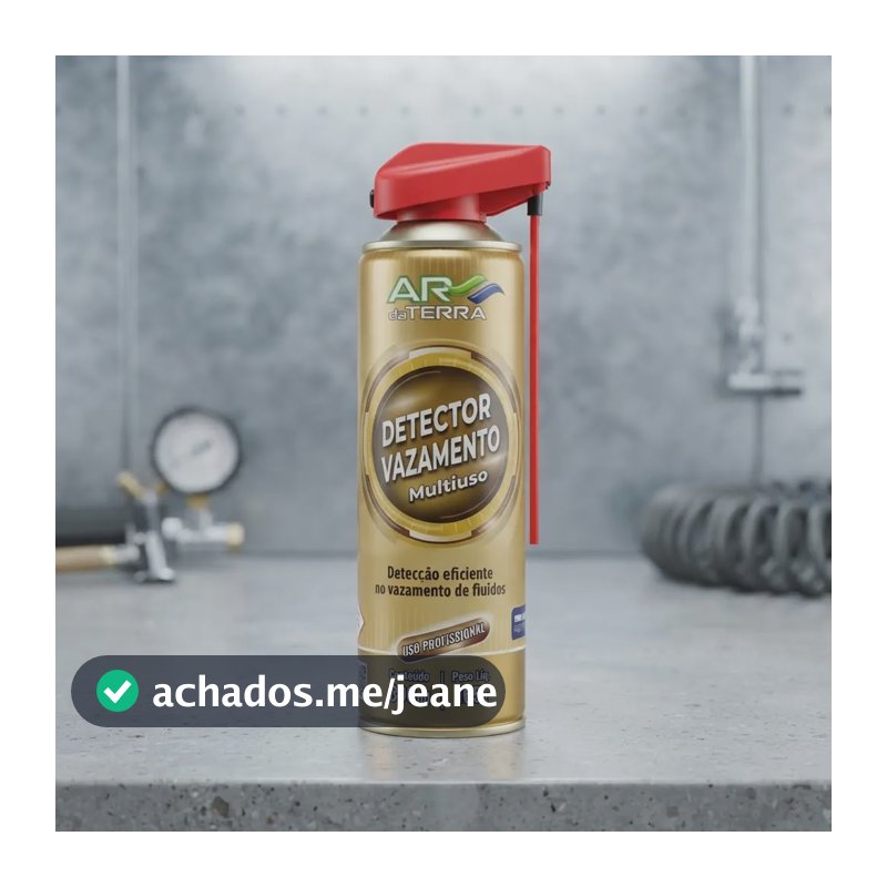 Spray Espuma Detectora De Vazamentos Multiuso Ar Da Terra Branco 0