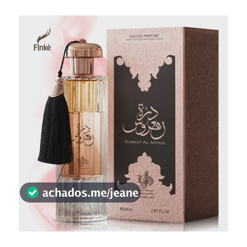 Perfume Árabe Durrat Al Aroos Al Wataniah Feminino 85ml Edp