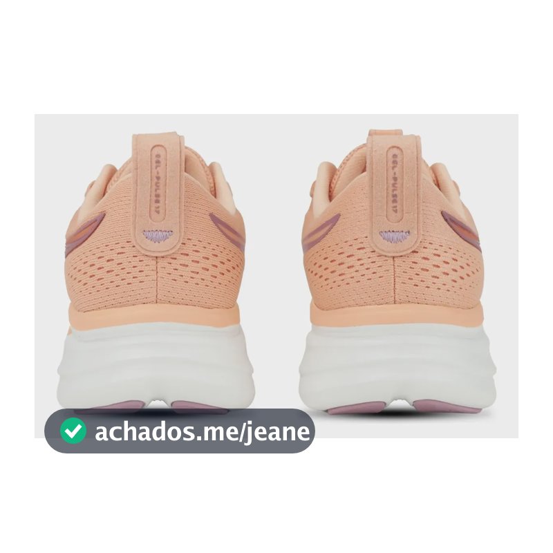 Tênis Asics Feminino Gel-pulse 17 Se Rosa Fem Rosa Liso 37 Br