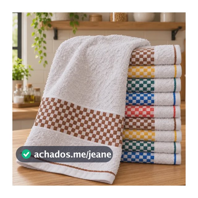 Kit 10 Panos De Prato/copa Premium Algodão Atoalhado