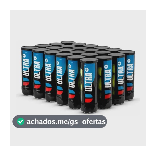 Bola De Tênis Ultra+ - Caixa Com 24 Tubos
