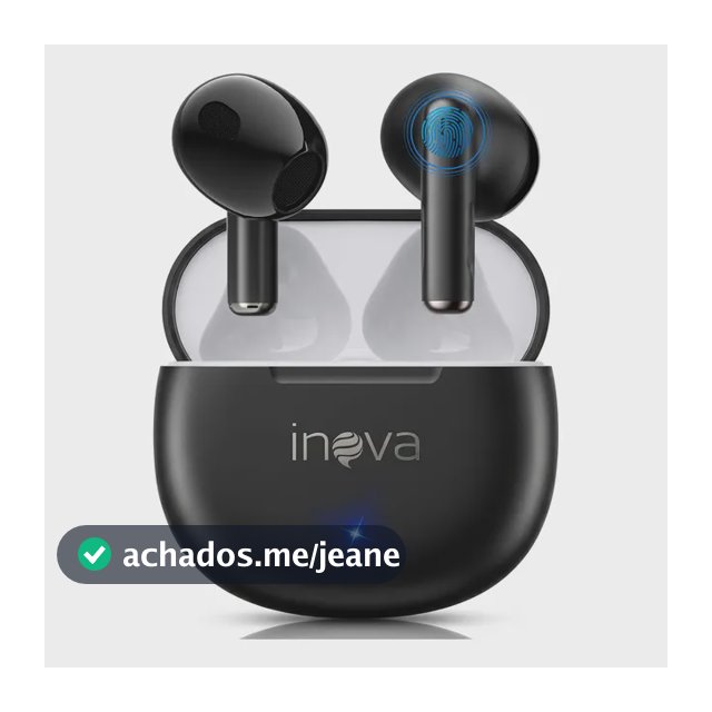 Fone De Ouvido Bluetooth Àprova D'água Com 50h Bateria Inova