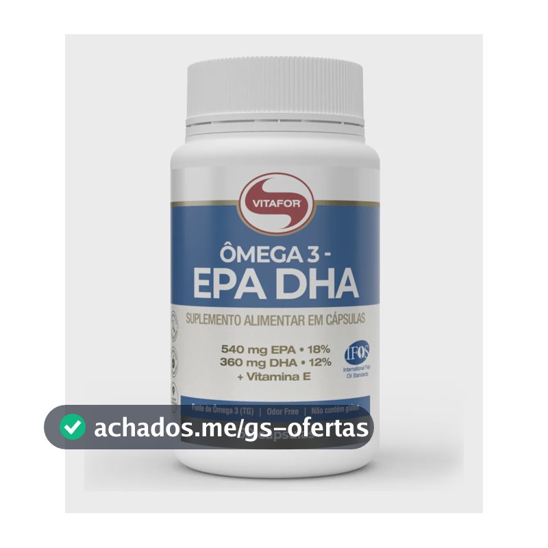 Suplemento Ômega 3 Epa Dha 60 Cápsulas Vitafor