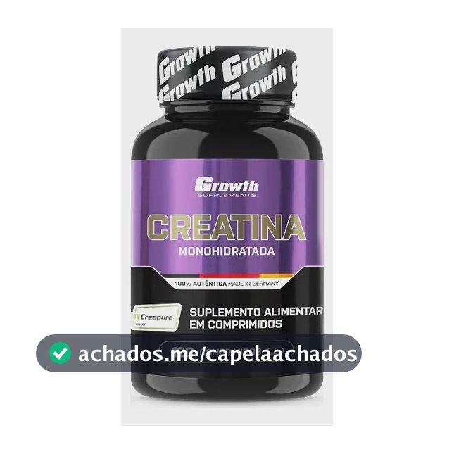 Creatina Growth Supplements em comprimidos Sem sabor de 120 un