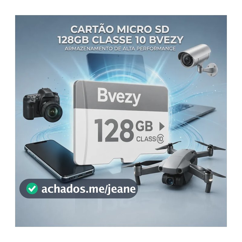 Cartão De Memória Micro Sd 128gb Classe 10 Ultra Adaptador