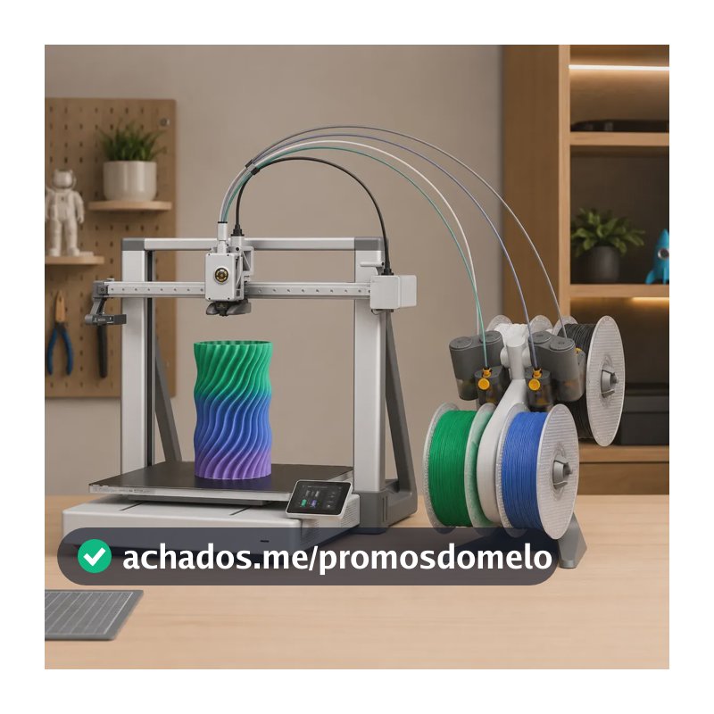 Impressora 3d Bambu Lab A2l Combo Ams Lite Multicolor 220v 220v Cinza
