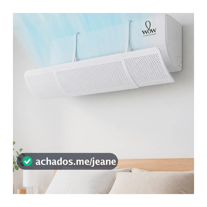 Defletor Para Ar Condicionado Ajustável Split 60cm A 103cm Wow World Of Wonders