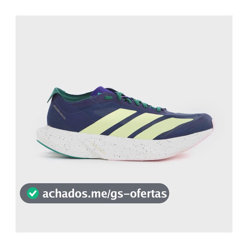 Tênis adidas Adizero Drive Rc Corrida Leve Energy Rods Azul Azul 43 Br
