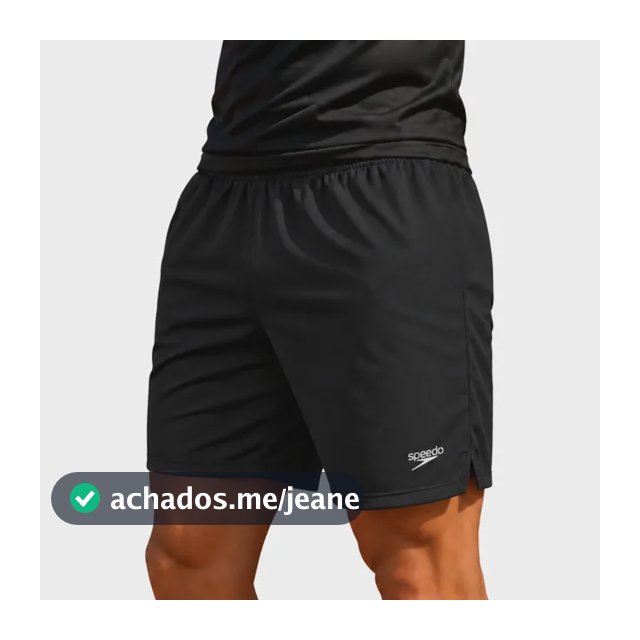 Bermuda Masculina Academia Speedo Short Dry Fast