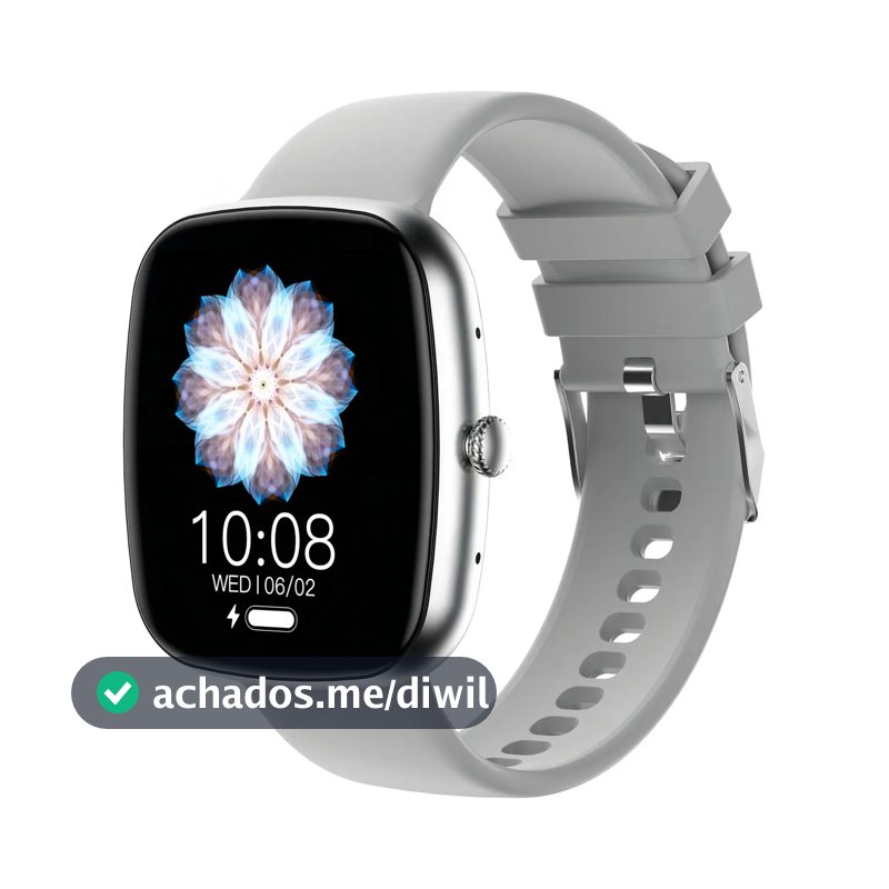Smartwatch Bazik Prime S35 Ultra Max 47mm, Com Bluetooth e GPS Para Android e iOS
