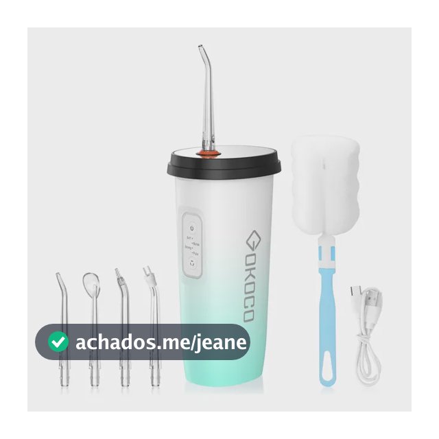 Irrigador Oral Elétrico Limpeza De Próteses Dentes Gengivas
