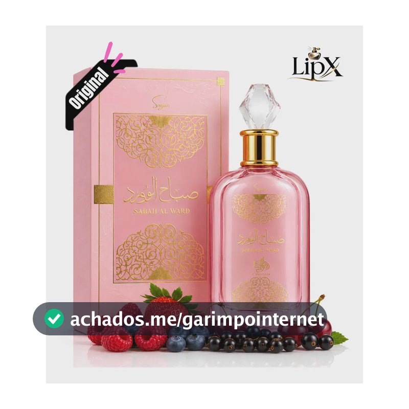 Perfume Árabe Sabah Al ward Sugar Feminino 100ML
