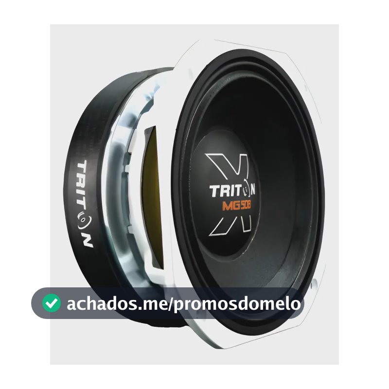 Alto Falante Triton Mg 508 X 8 Polegadas Mg508x Preto