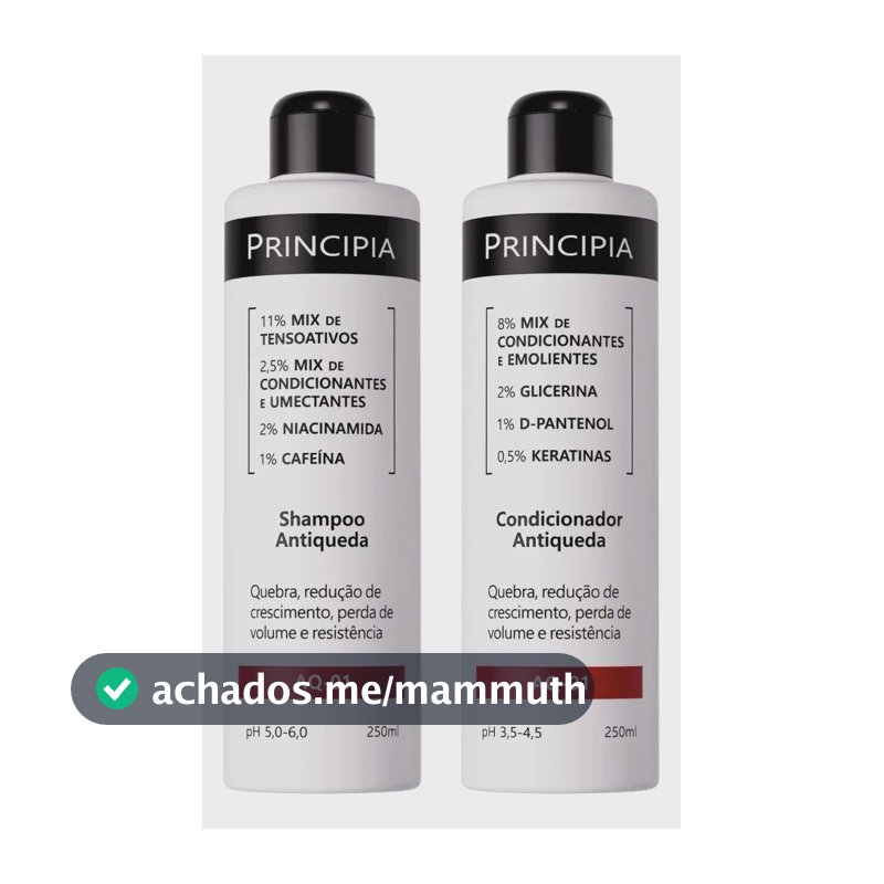 Principia Kit Shampoo E Condicionador Antiqueda Aq-01