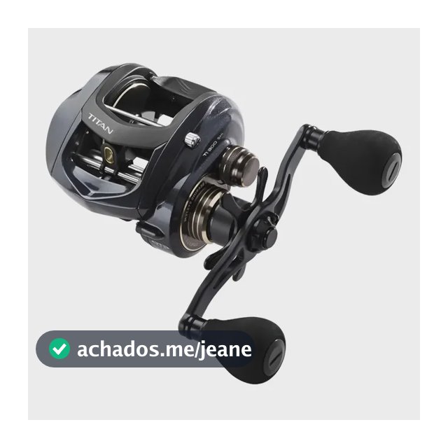 Carretilha Marine Titan 300 Bg - 7 Rol. - 12kg Pesca Pesada