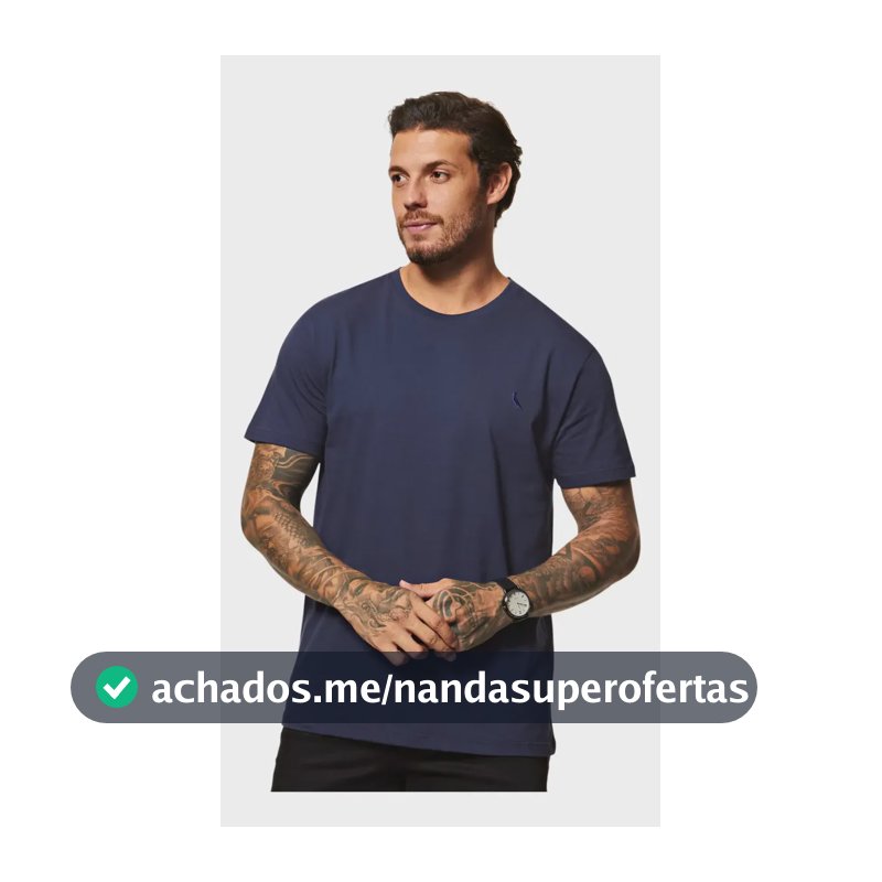 Camiseta Careca Reserva Masculino Marinho N/a M Lisa