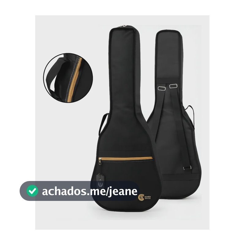 Bag Case Violão Clássico Acolchoada Impermeável Forte