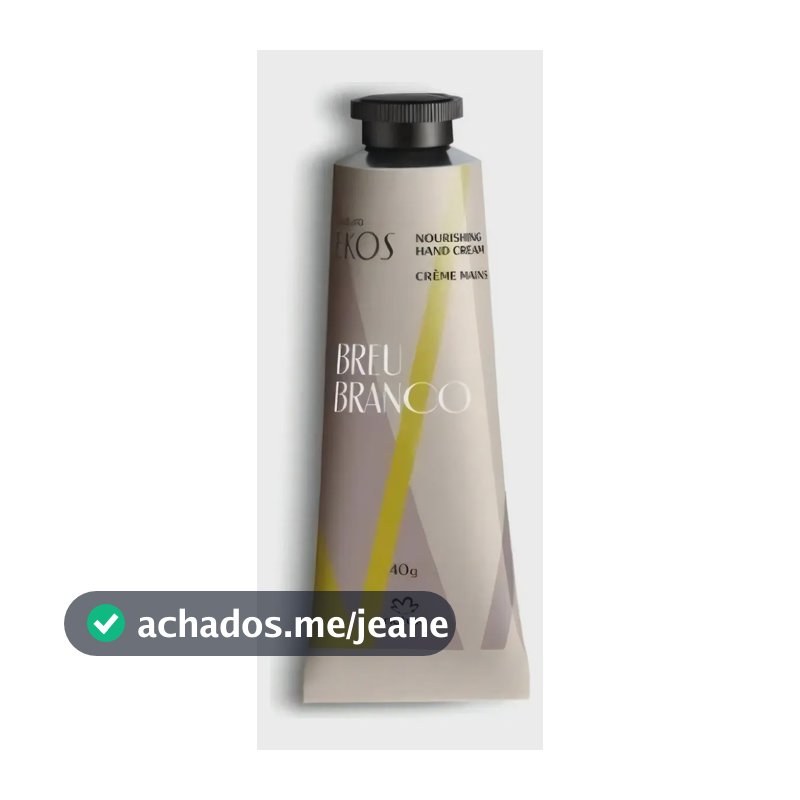 Ekos Breu Branco Polpa Hidratante Para Mãos Natura 40g