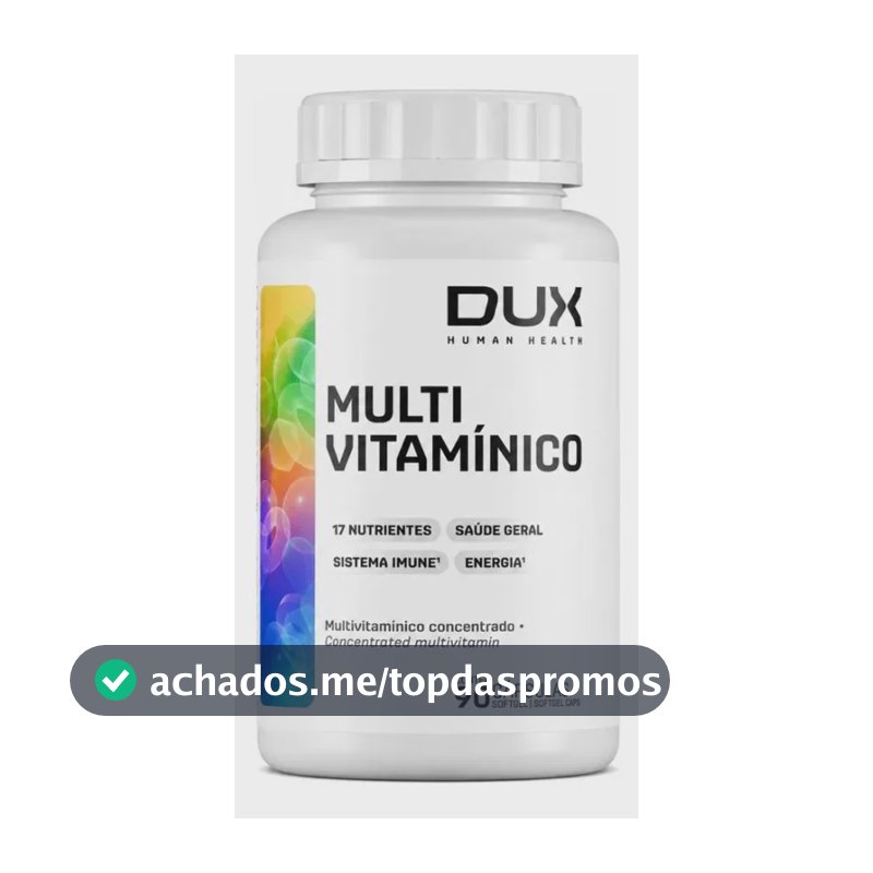 Multivitamínico Dux Nutrition Vitaminas Complexo B - 90 Cáps Sem Sabor