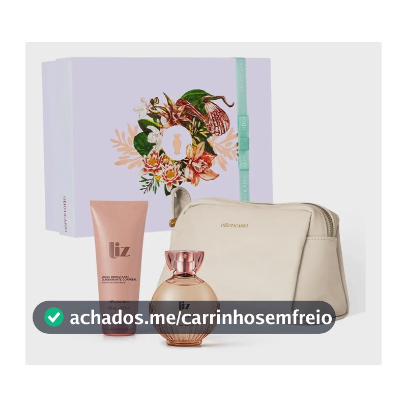 Kit Presente Liz O Boticário Tradicional Feminino