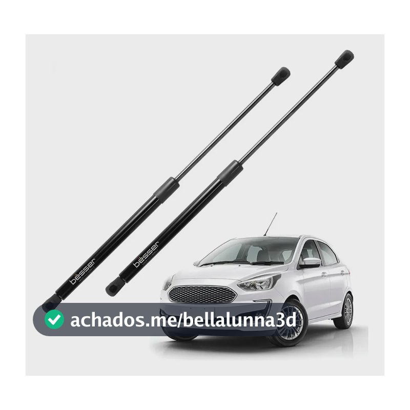 Par Pistão Amortecedor Tampa Porta Malas Novo Ford Ka Hatch