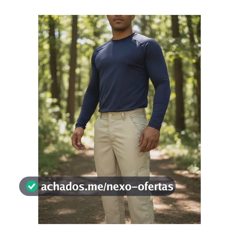 Calça Masculina Polly Rip Stop Tática Militar Reforçada