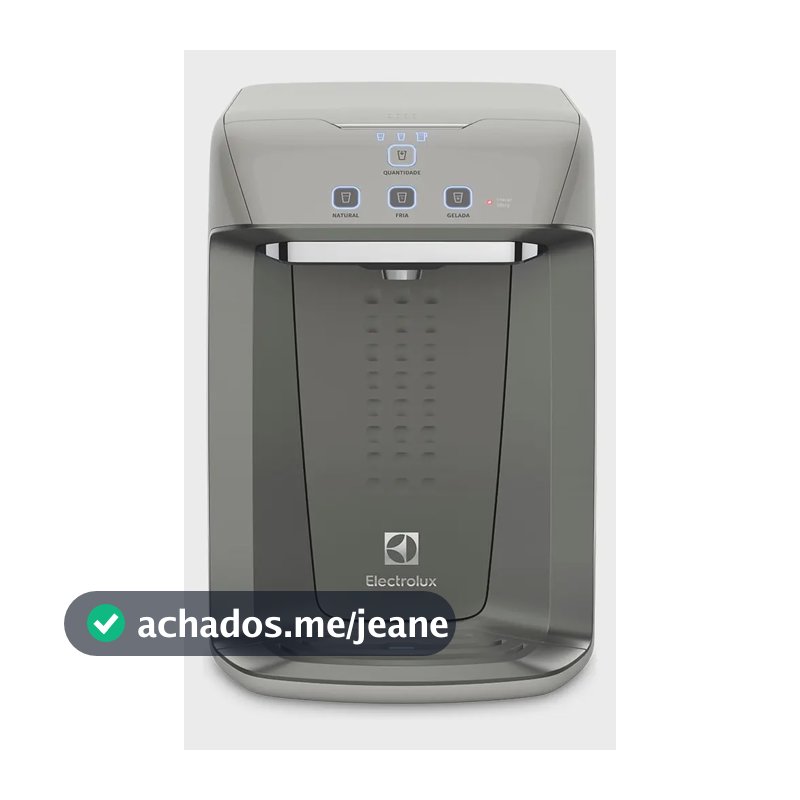 Purificador De Água Electrolux Prata Pa26g - Bivolt Prateado 127/220v