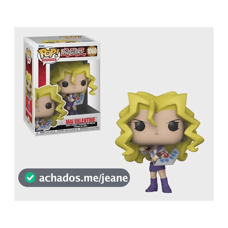 Boneco Funko Pop Yu-gi-oh Mai Valentine #1060