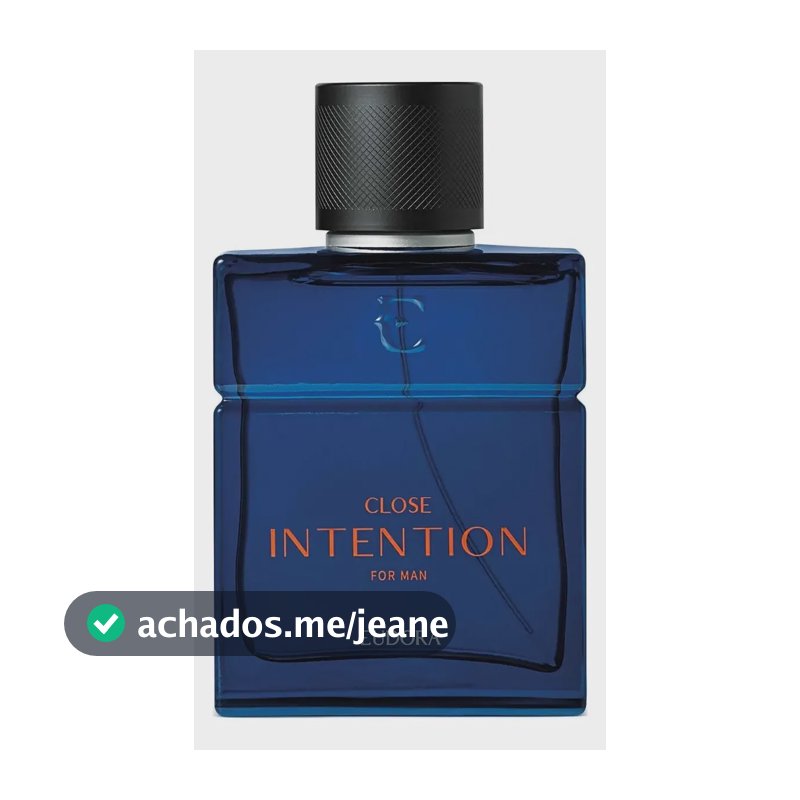 Colônia Close Intention For Man 100ml - Eudora