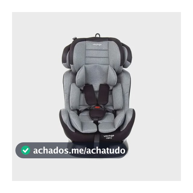 Cadeira Infantil para Carro Legacy 0-36kg Cinza - Voyage