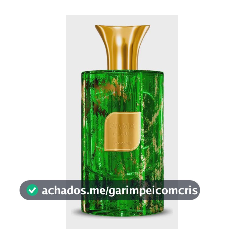 Mawwal Sama Eau de Parfum Amadeirado Cítrico Masculino 100ml