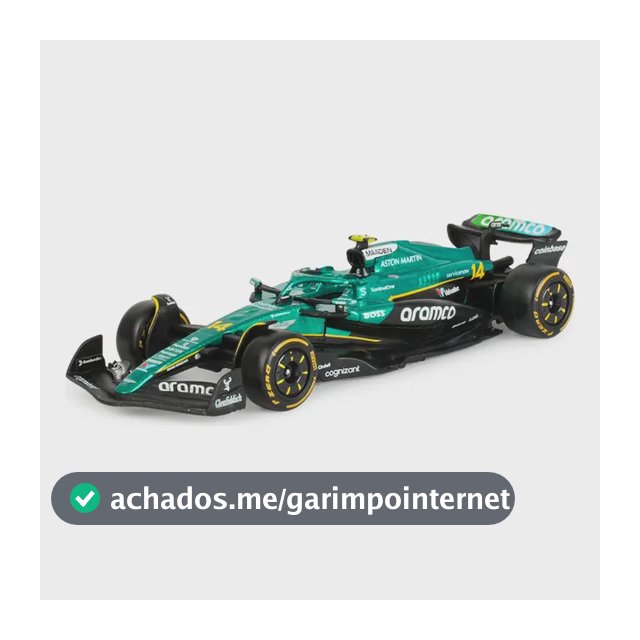 Brinquedo Modelo De Carro De Fórmula Bburago 1:43 Astonmarti