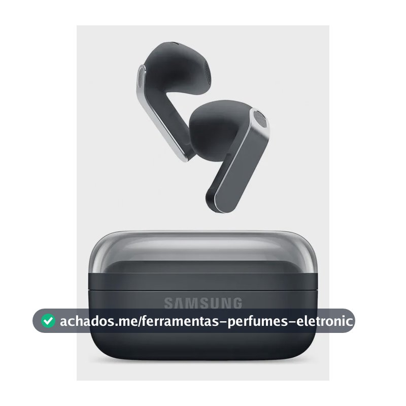 Samsung Galaxy Buds4, Fone De Ouvido Sem Fio, Áudio Hi-fi, Galaxy Ai, Gemini Preto