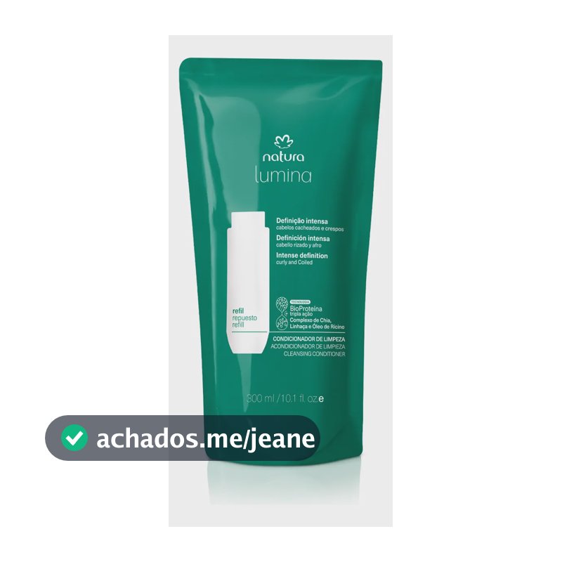 Natura Refil Condicionador Lavante Cabelos Cacheados Lumina