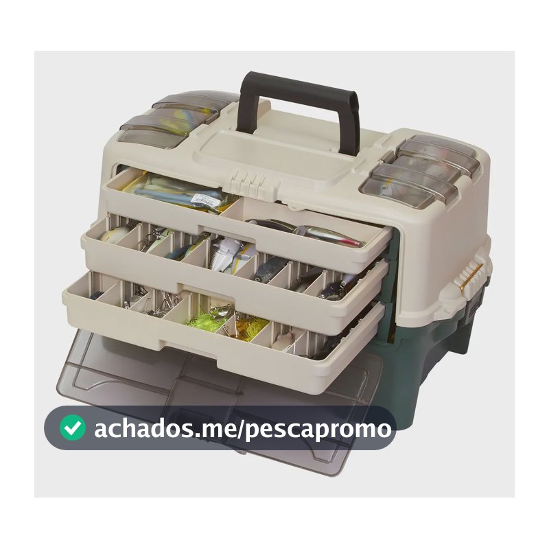 Caixa Pesca Plano 723300 Hybrid Hip Box Drawer 3 Bandejas