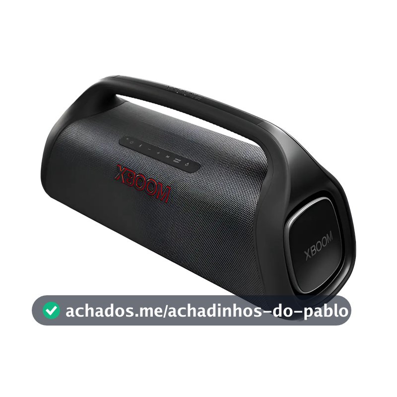LG XBOOM XG9S Caixa de som Bluetooth portátil - IP67 e 24 horas de bateria