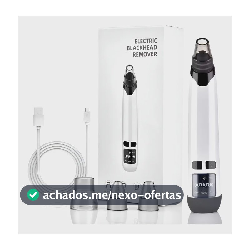 Removedor De Cravos Sucção E Vapor S/fio Premium Eficiente