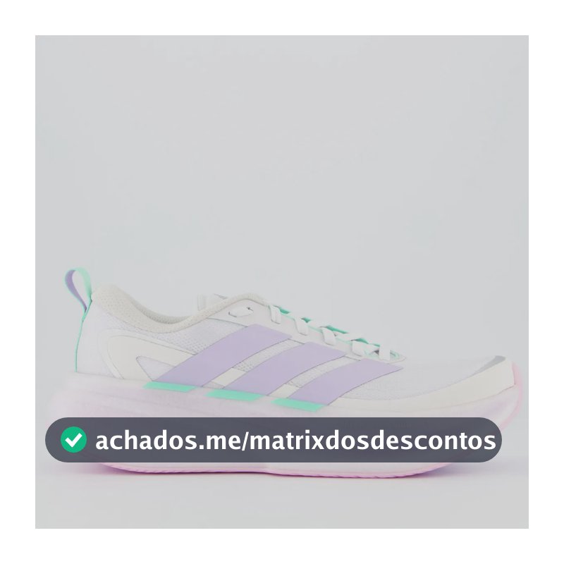 Tênis adidas Supernova Glide Feminino Cinza E Lilás Cinza - 36,0 Br