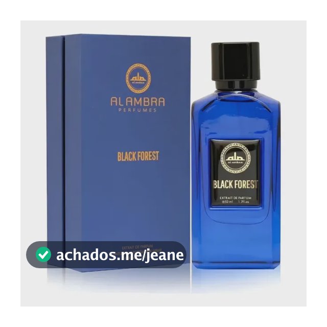 Perfume Al Ambra Black Forest Extrait De Parfum Unissex 50ml
