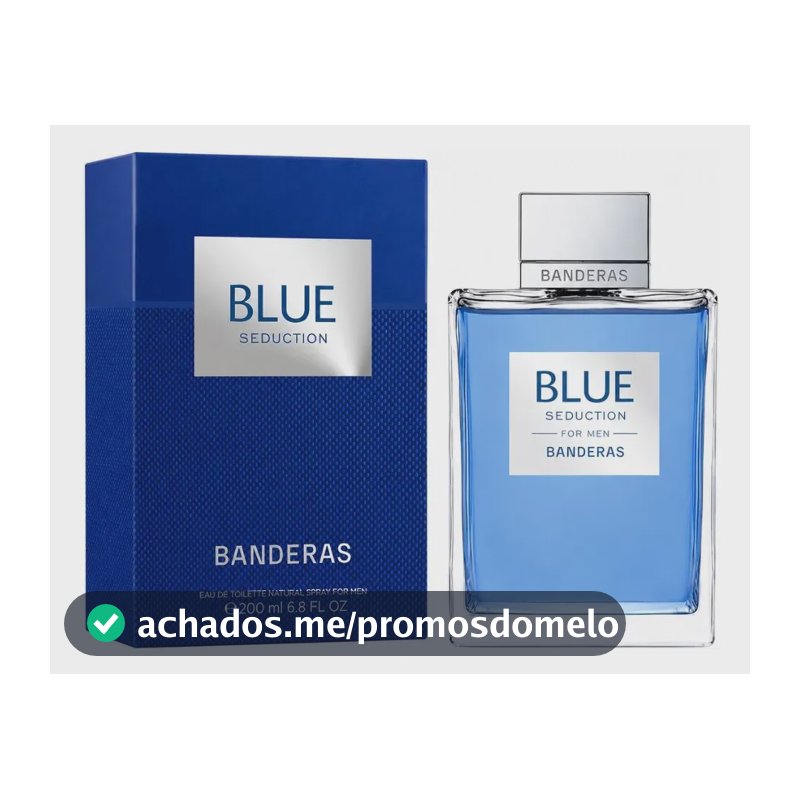 Banderas - Blue Seduction - Masculino - EDT - 200ml