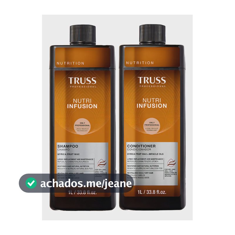Truss Nutri Infusion Kit Shampoo E Condicionador 1l