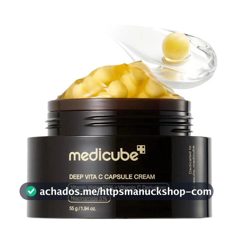 Medicube Deep Vitamin C - Hidratante Facial Golden - 55g Momento de aplicação Dia/Noite Tipo de pele Todo tipo de pele
