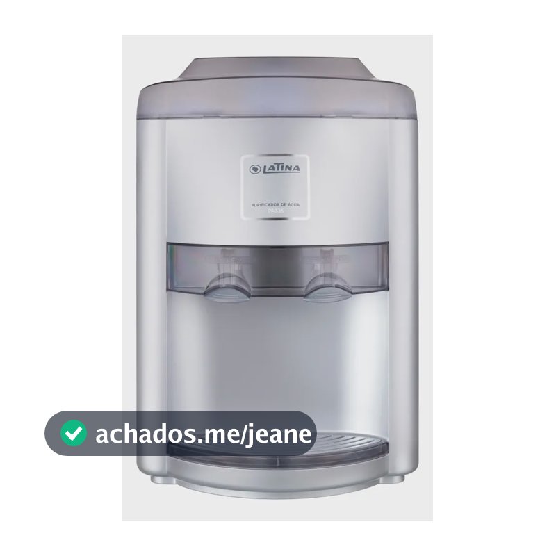 Purificador Latina Pa335 Prata Água Gelada E Natural Bivolt Prata