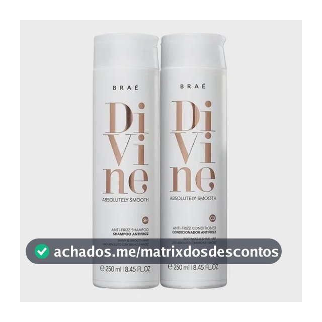 Brae Kit Divine Shampoo 250ml + Condicionador 250ml